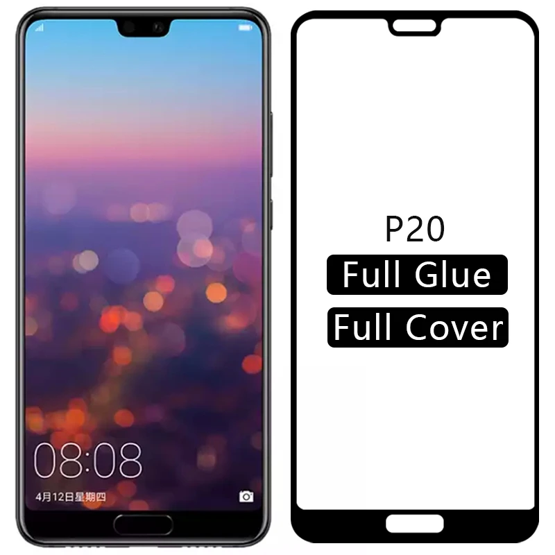 

case for huawei p20 cover tempered glass screen protector on huaweip20 huawe huwei hawei p 20 20p 5.8 protective phone coque bag