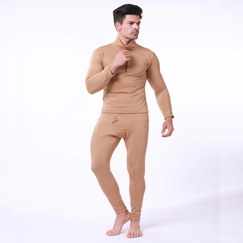 Winter Top Quality New Thermal Underwear Sets Men Compression Fleece Sweat Quick Drying Thermo Male Clothing | Мужская одежда