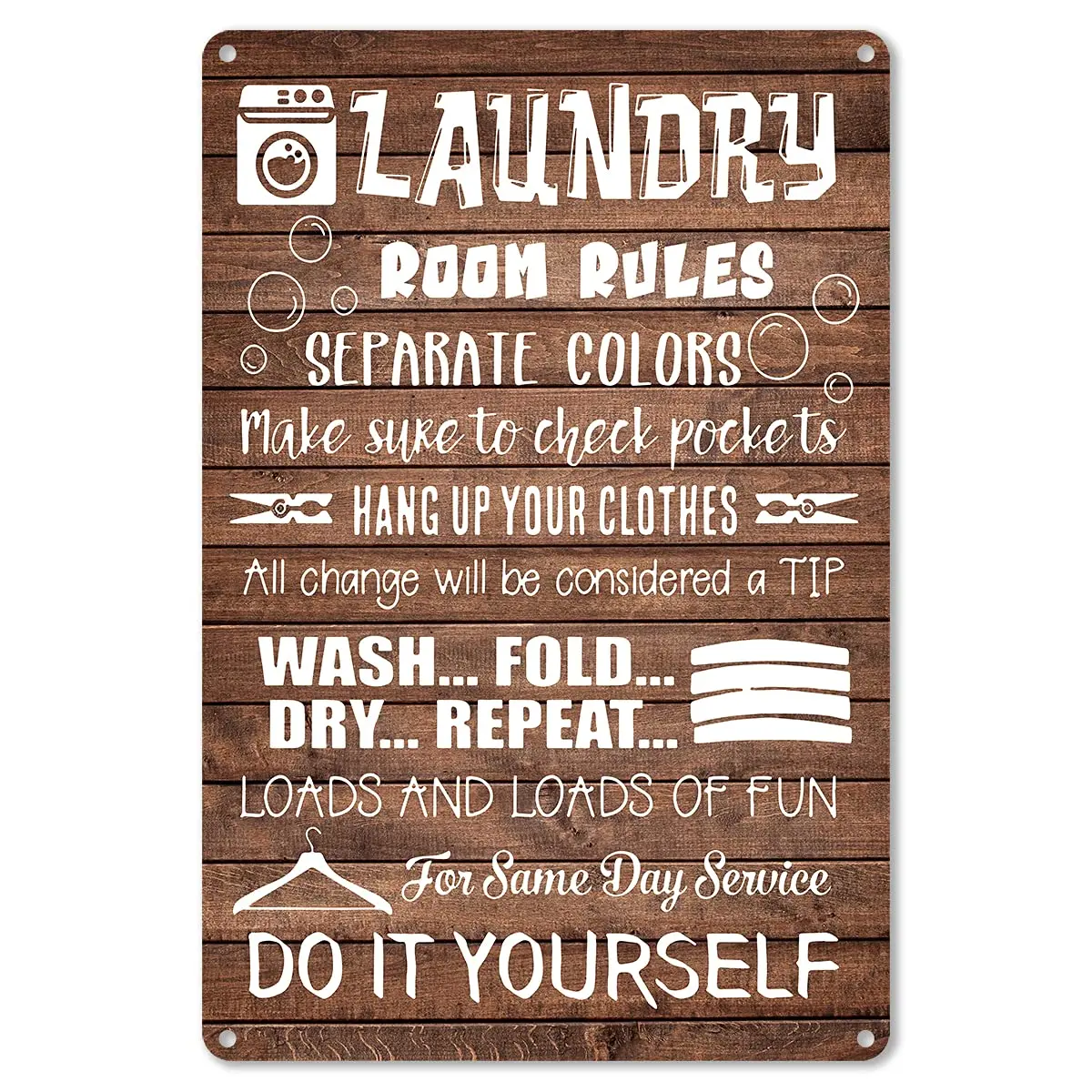 

Цитата Правила прачечной, металлический жестяной знак, Настенный декор, рустикальный дом, правила прачечной, знак для домашнего декора ванн...