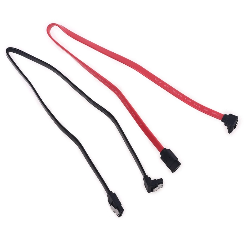 

Straight HDD SDD Data Cable SATA III Cable 6Gbps,19.69 Inch Compatible for SATA HDD, SSD, Hard Drivers/Writers