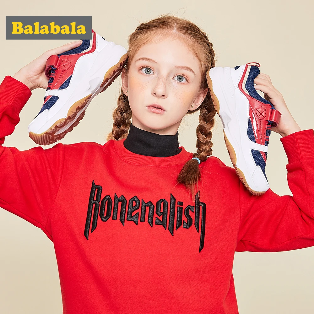 Обувь для мальчиков и девочек Balabala новая осенняя спортивная обувь с дышащей