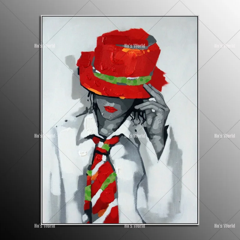 

Высококачественная абстрактная масляная живопись Майкла Джексона, ручная роспись