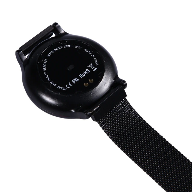 

ZL01 Smart Watch Full Contact Screen Sports Passometer Sleep Fitness Heart Rate Tracker Call Message Reminder Smart Wristband