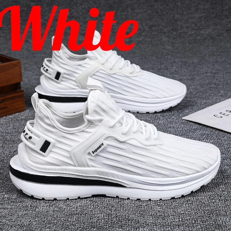 

Men's Mesh Lightweight Sports Running Shoes Sports Tennis Basketball Men's Shoes Breathable Non-slip Outdoor Size EU39-44 Fit