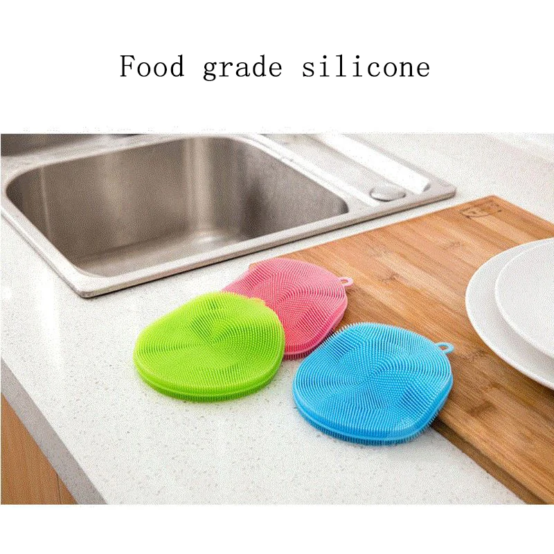 Волшебные чистящие щетки силиконовая чаша для мытья посуды коврик кастрюль