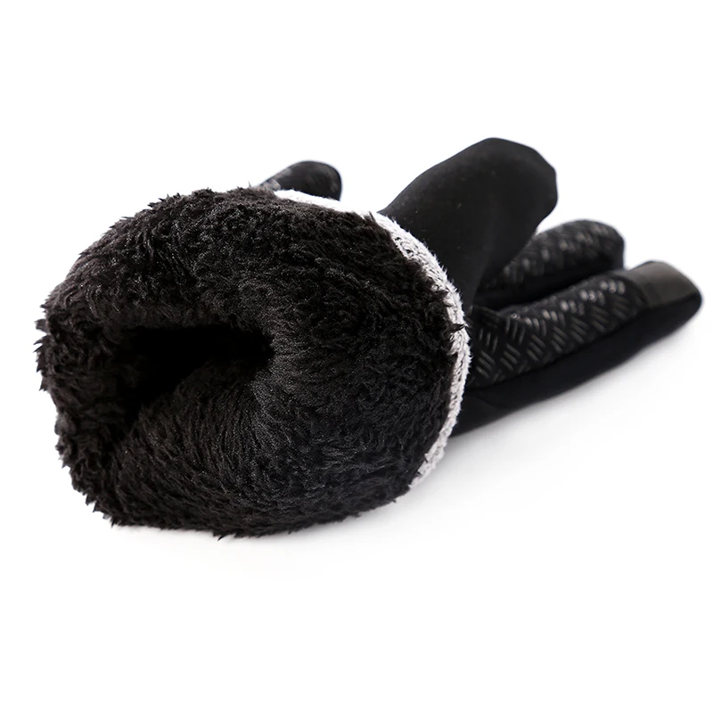 Мужские и женские водонепроницаемые зимние теплые лыжные перчатки сноуборд