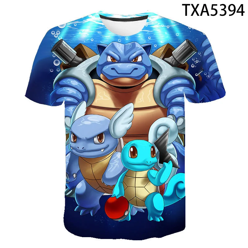 

Летняя модная футболка с мультяшным аниме 3D принтом, футболка для игры для мужчин, женщин, детей, Повседневная Уличная одежда для мальчиков ...