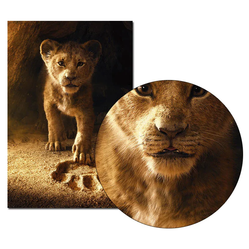 

The Lion King Movie Poster And Prints Nordic Wall Art Canvas Painting Decorative Picture For Living Bed Room Modern Home Decor