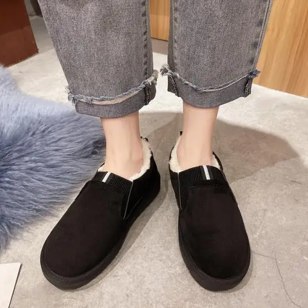 

Ботинки, ботинки, женская австралийская обувь на плоской подошве, зимняя обувь с круглым носком, низкая кожа, Осень-зима 2021, до середины икры,...