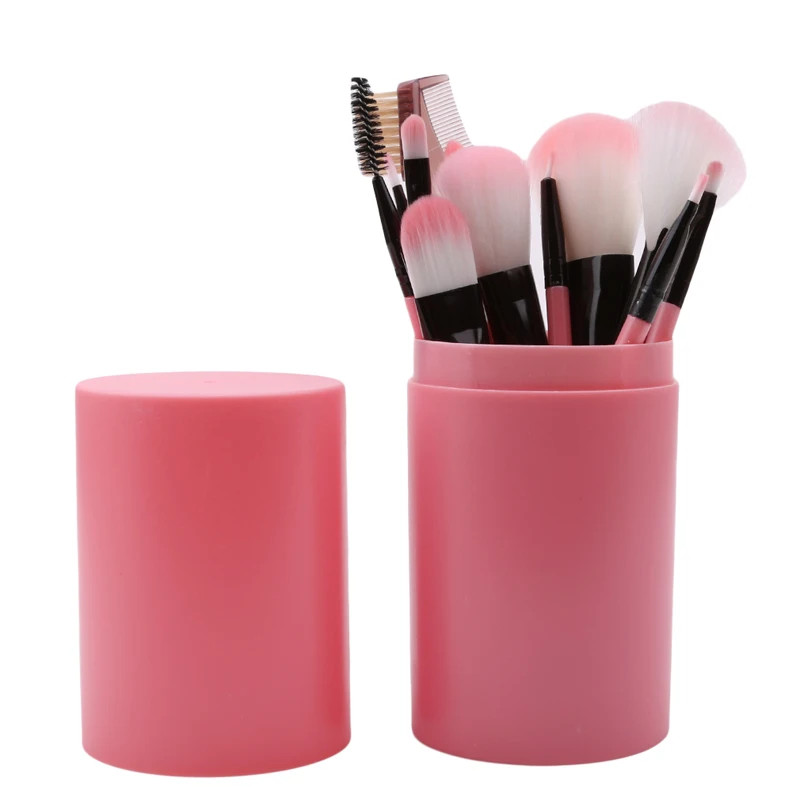 Модные 12 шт./компл. тени для век основа макияжа лица бровей губ Косметическая