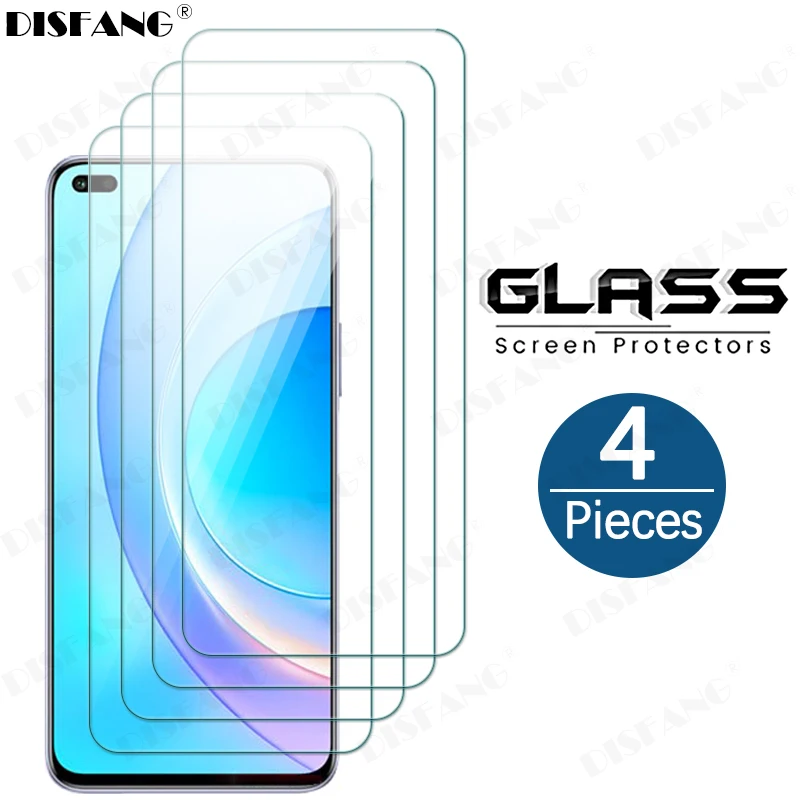 

4Pcs Tempered Glass For Huawei Honor 50 Honor50 Lite 50Lite Cam For Hawei50Lite Huawey50Lite Hawaii50Lite Screen Protector Sklo