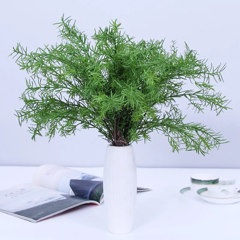 Artificial Plants Green Grass Plastic Flower Desktop Decor For Garden Outdoor Home Decoration Fake | Дом и сад