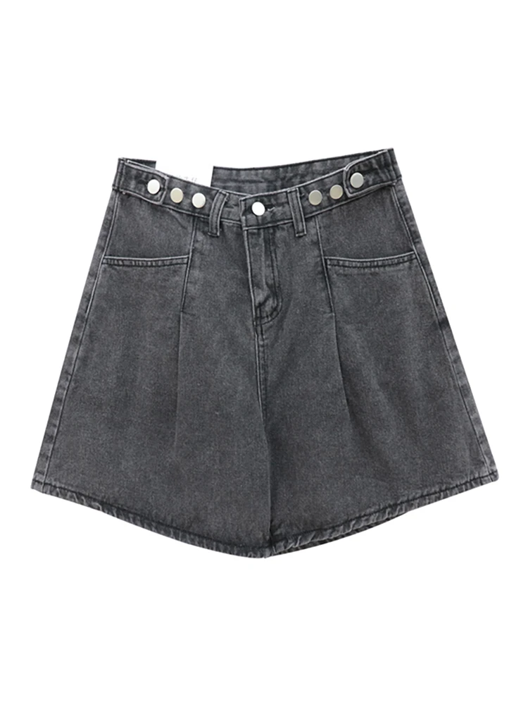 

Jeans Shorts Women's summer wide leg pants 2021 new thin high waist straight loose women's wear Jeand baggy jeans