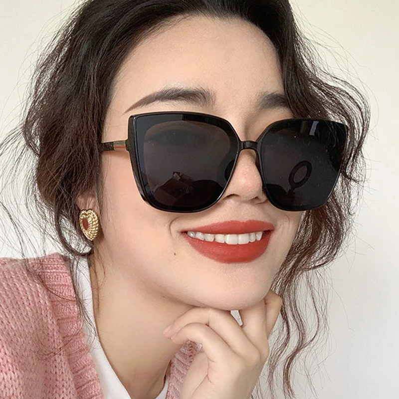 

Cateye Designer Sunglasses Women 2021 High Quality Retro Sunglasses Women Square Glasses Women/Men Luxury Oculos De Sol