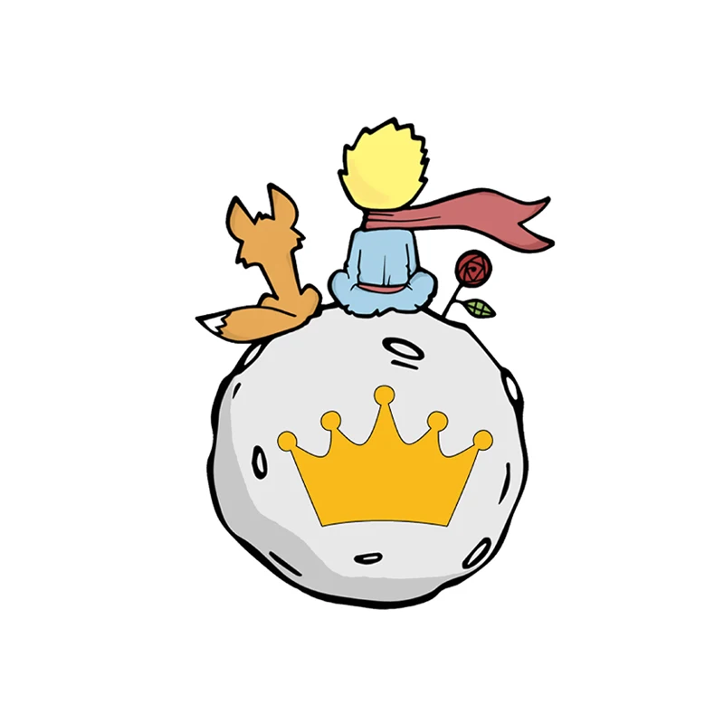 Мультяшные термопереводные нашивки Little Prince дизайнерская наклейка термоклейкие