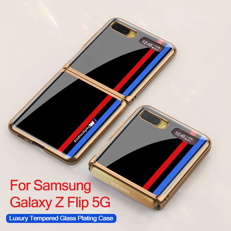 

Tempered Glass Plating Case For Samsung Galaxy Z Flip Fold 2 5G Luxury Shockproof Hard Edge Cover For Samsung Z Flip Fold 2 Case