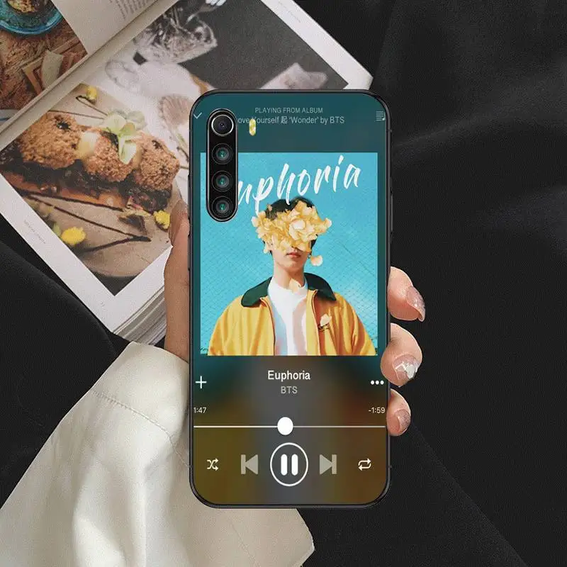 

KPOP Euphoria Jungkook Phone Case For Huawei P Y Nova mate 20 30 10 40 pro lite smart Cover Fundas Coque
