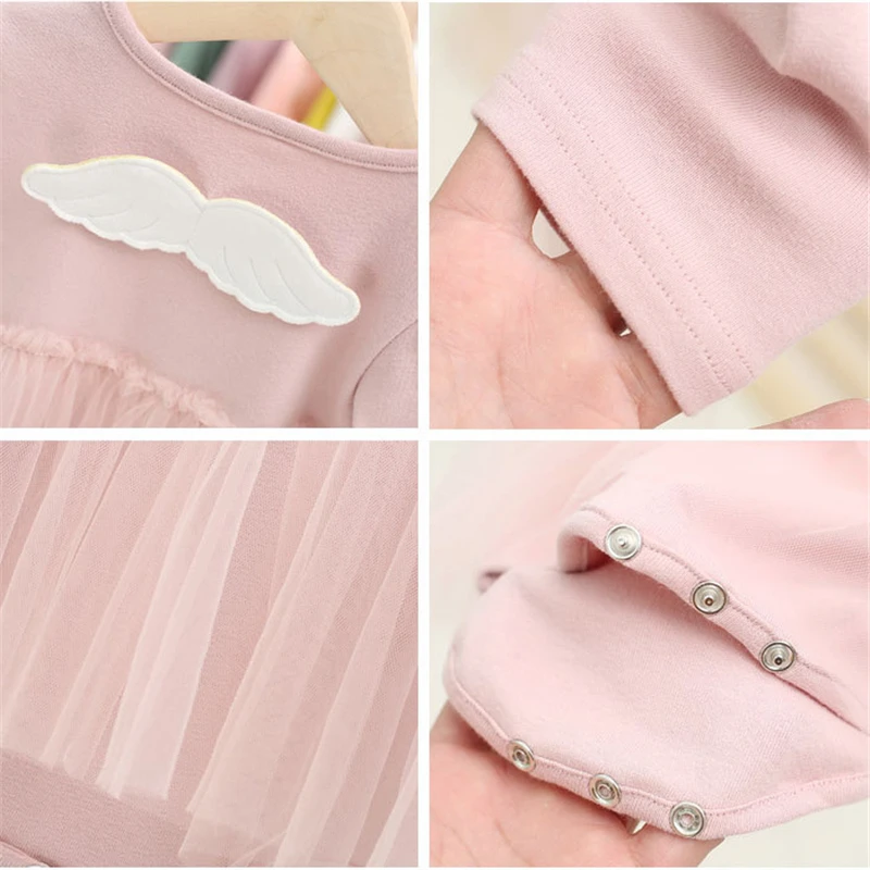 Новый брендовый повседневный комбинезон для маленьких девочек на весну и лето с