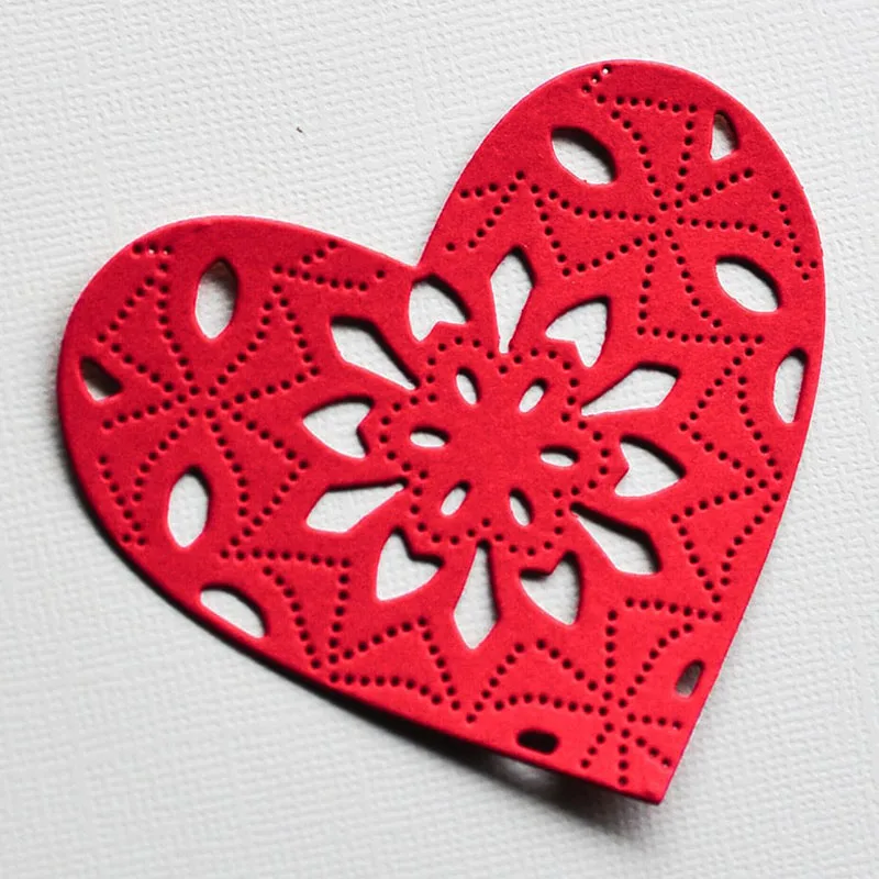 Сердце Слои набор высекальных форм для ко Дню Святого Валентина DIY Скрапбукинг