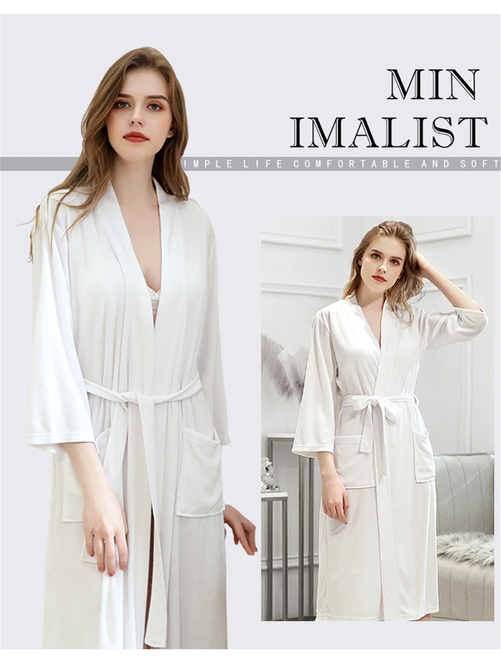 Мужской халат, пара тонких быстросохнущих пижам yukata, домашняя одежда, ночная рубашка, серый, красный, коричневый, roupao feminino