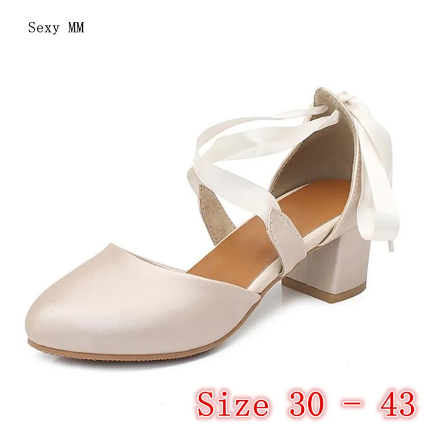 Женские босоножки на высоком каблуке Туфли с закругленными носами застежкой