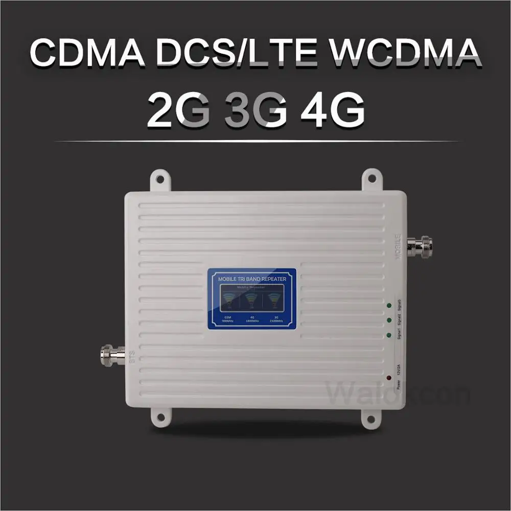 Израиль CDMA 850 LTE 1800 WCDMA 2100 трехдиапазонный усилитель 2G 3G 4 аппарат не привязан к