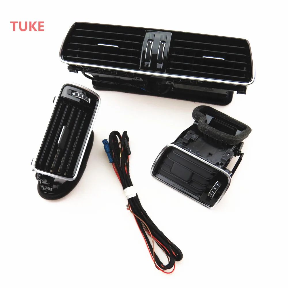 1 комплект вентиляционных отверстий для салона RWSYPL + жгут проводов R36 CC Passat B6 B7 3AD 819