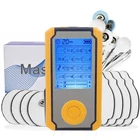EMS Tens корпус иглоукалывания Электрический цифровой массажер пульс, мышца стимулятор для похудения релаксации обезболивающее устройство