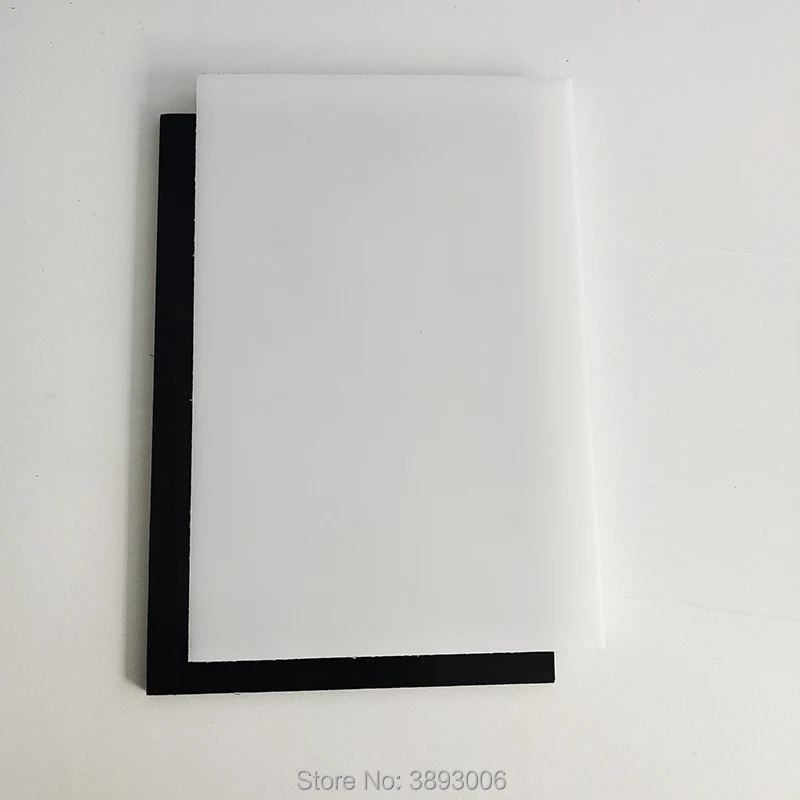 Длина 300 мм Ширина 200 HDPE черная и белая пластиковая пластина|Детали инструментов| |