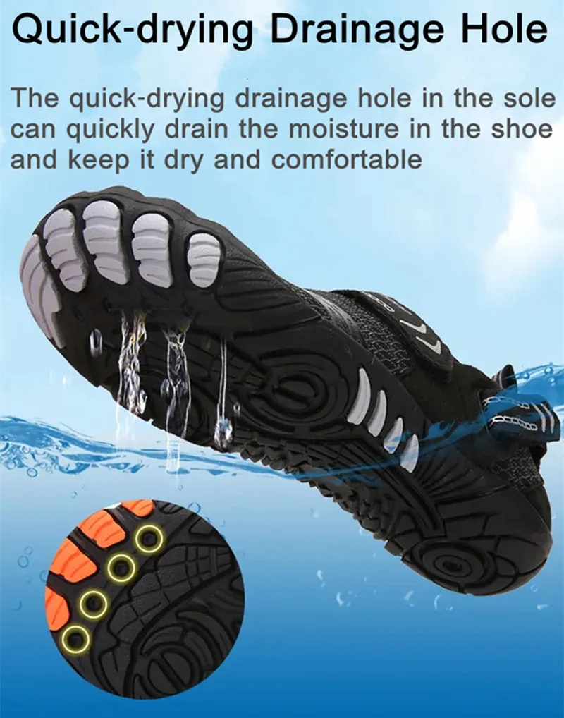 2021 пара прогулок бега Тренировочная обувь Мужская пляжная для плавания сандалии