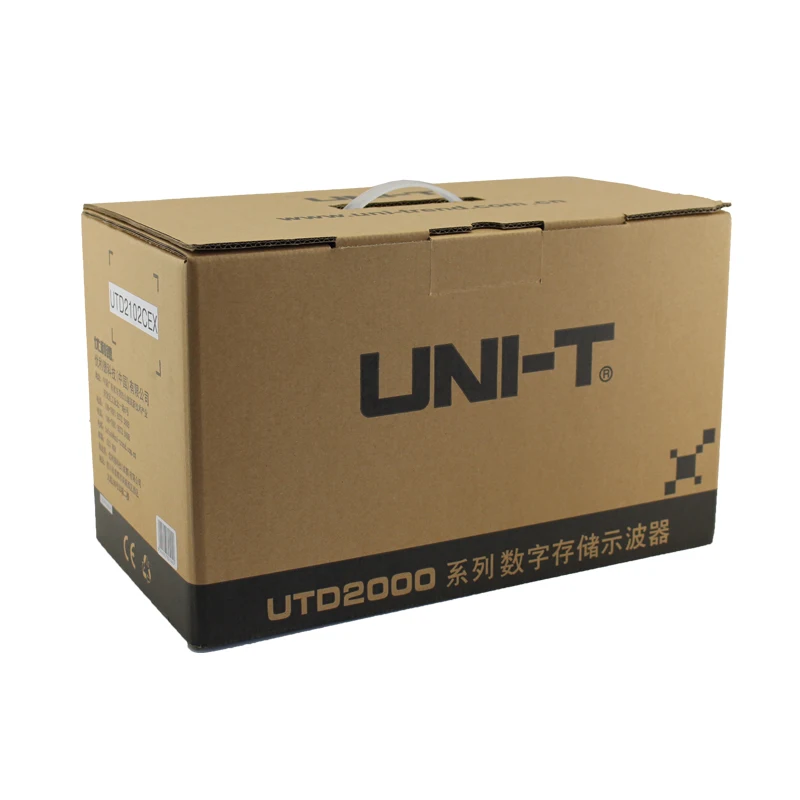 UNI-T UTD2052CEX Цифровые запоминающие осциллографы 2CH 50 МГц Сфера метр 7 дюймов
