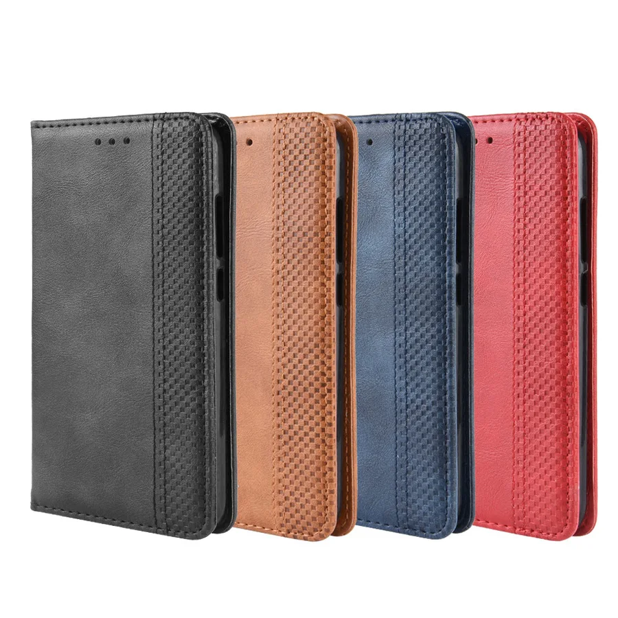 retro flip book leather cover for oneplus 7t pro 6t 5t 3t case magnetic flip wallet case for one plus 7 6 5 3 8 8t phone cover free global shipping