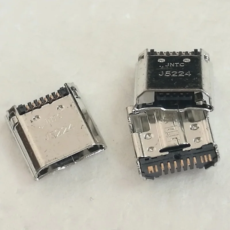 10 шт./лот Micro USB разъем зарядки Порты и разъёмы Разъем для samsung Tab 3 7 0 I9200 I9205 P5200 P5210 T530
