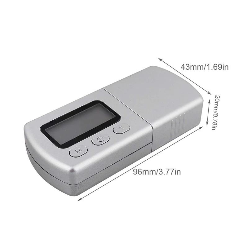 Portable Digital Turntable Stylus Force Scale Meter Gauge LCD Backlight for LP Vinyl Record Needle | Электроника