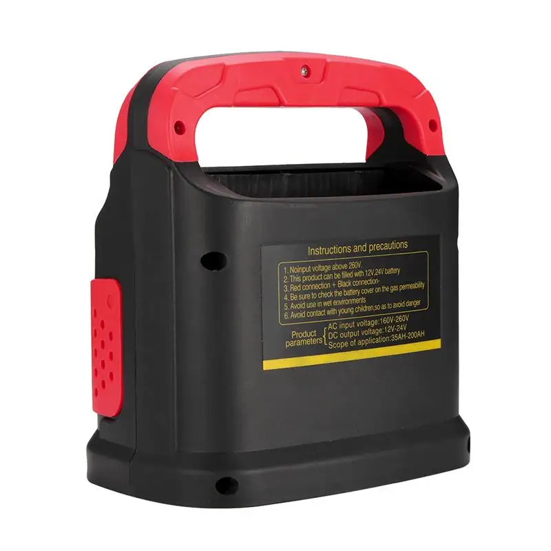 

12V-24V 15A Intelligent Pulse Repair Charger Charger with LCD Display for Car Motorcycle Car Battery Charger Lead-acid Battery