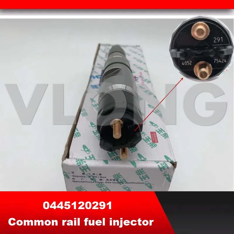 6 шт. новый дизельный топливный инжектор в сборе для YUCHAI C4E YC6J 220 245 200 0 445 120 291