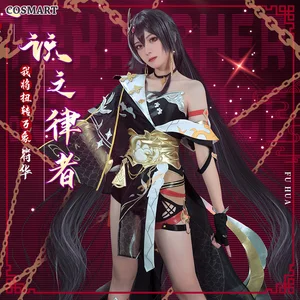 Аниме Honkai Impact 3 Fu Hua боевые костюмы униформа фухуа ролевые игры Косплей Костюм Хэллоуин вечеринка наряд для женщин Новинка 2021