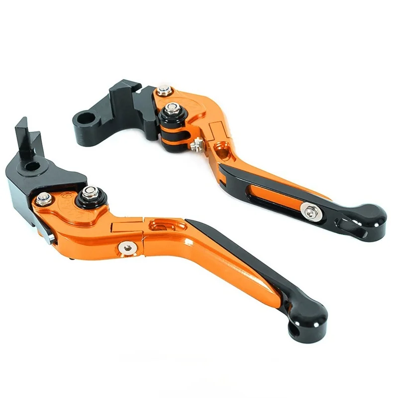 

Motorcycle Racer Handlebar CNC Brake Clutch Levers Short Long Foldable Levers for HONDA KTM Factory Directly Supply