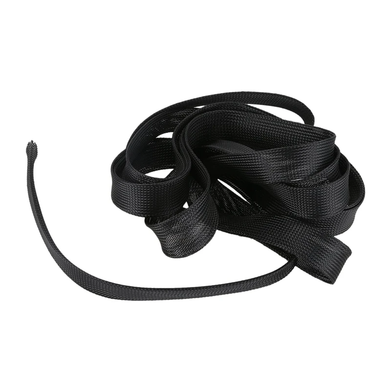 5 м длина 30 мм Диаметр нейлоновый тканевый шланг плетеный защита кабеля