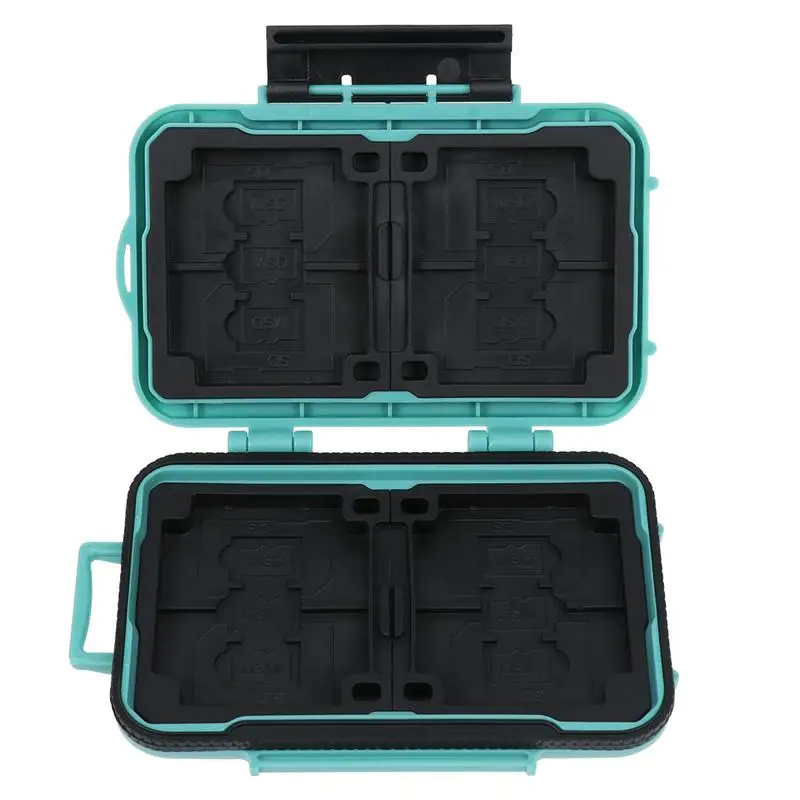 Падение сопротивления карта памяти Держатель корпуса SD контейнер для хранения