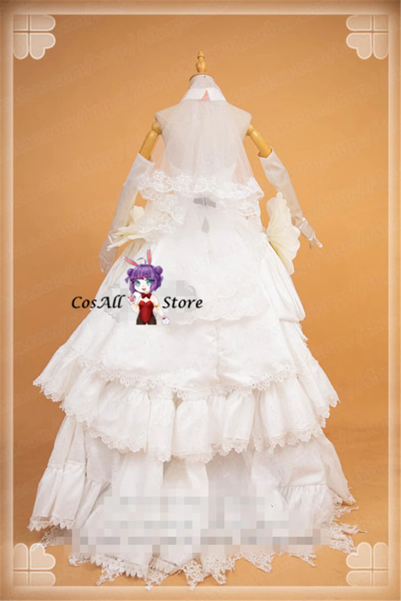 

DARLING in the FRANXX 02 Wedding Dress Cosplay Costume dress female can custom made