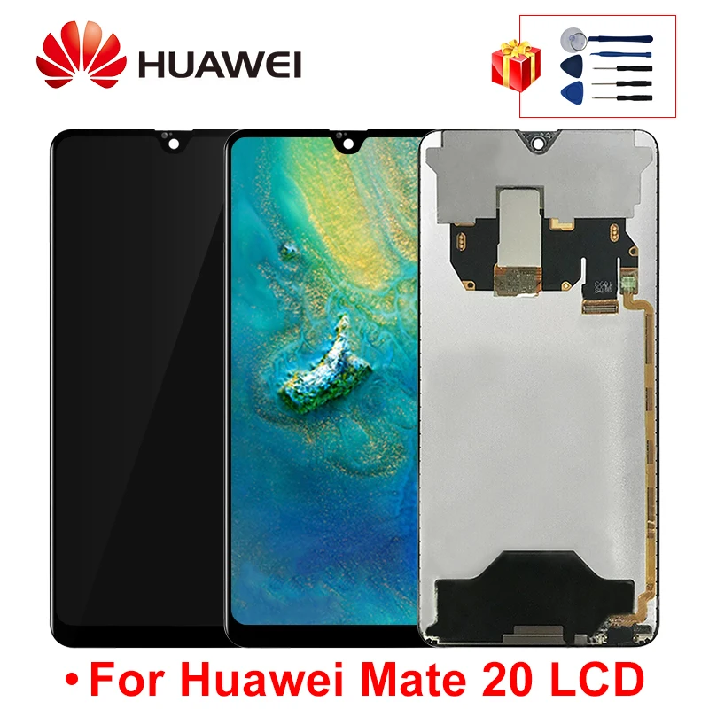 6 53 &quotоригинал для Huawei Mate 20 ЖК дисплей сенсорный экран дигитайзер замена HMA L09 L29