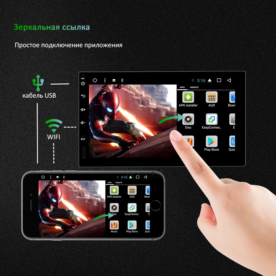 " ips экран Android 9,0 4G 64G 8 CORE 2 DIN универсальный gps Стерео Радио Навигация мультимедийный приемник без DVD плеера