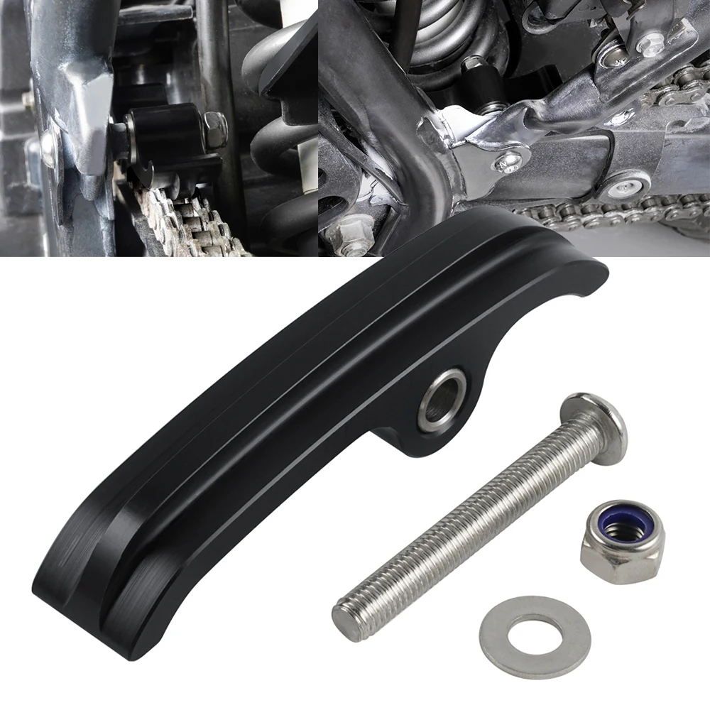 

NiceCNC мотоциклетные направляющая цепи для Kawasaki KLR 650 KLR650 2008-2018 2009 2010 2011 2012 2013 2014 2015 2016 2017 нержавеющая сталь