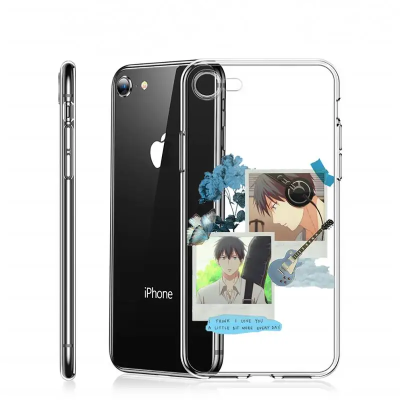 

Given Yaoi Anime Phone Case Transparent for Clear iPhone 11 12 8 7 6 6S Plus X 5S SE 2020 XR mini pro XS MAX