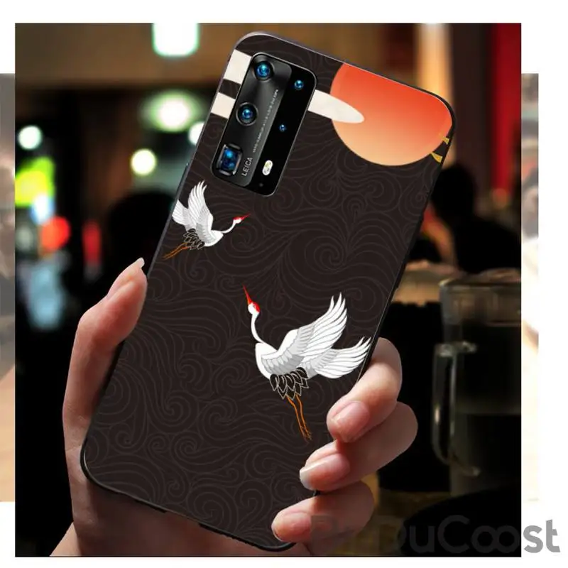 Чехол в китайском стиле ретро для телефона Huawei P20 P30 P20Pro P20Lite P30Lite Psmart P10 9lite - купить