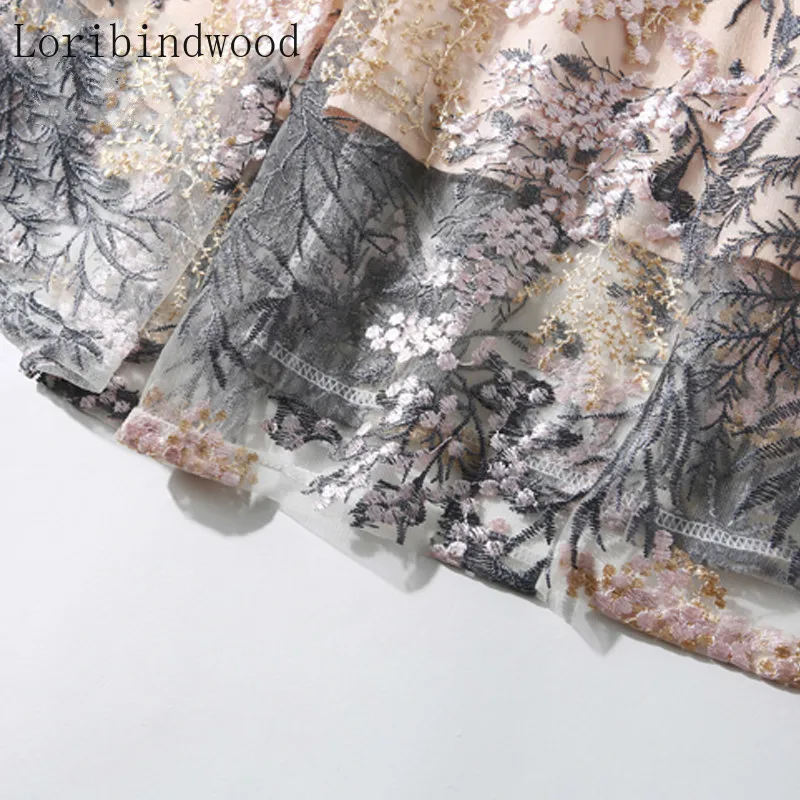 

2020 Summer Lace Dress Work Casual Slim Fashion O-neck Sexy Hollow Out Embroidery Dresses Women A-line Vintage Vestidos