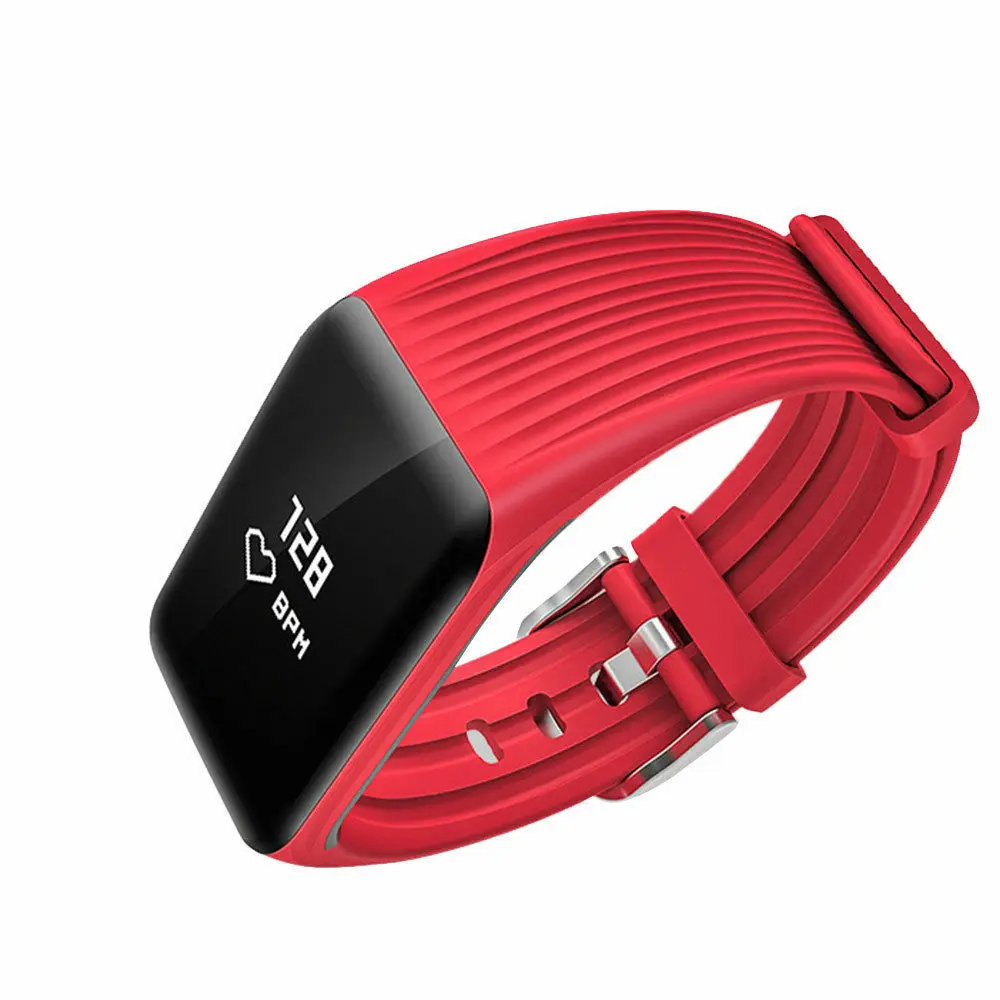 

K1 Heart Rate Fitness Tracker Smart Bracelet Wristband Watch Sleep Monitor - UK