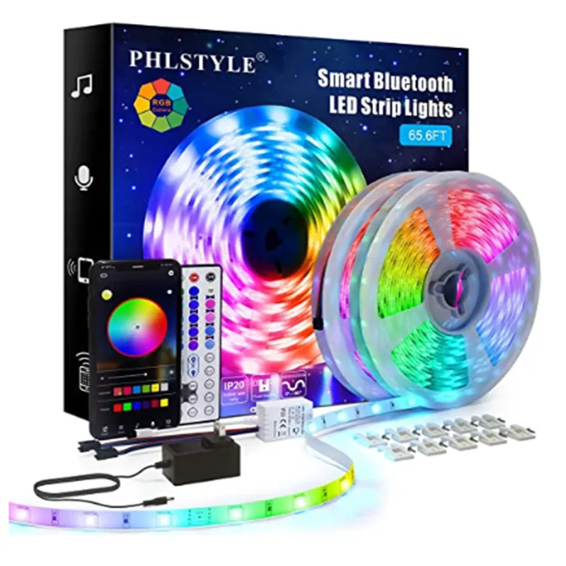 

LED Strip Lights RGB 5050 Waterproof Lamp Flexible Tape Diode Dream Color luces led 5M10M DC12V Music Control For Room