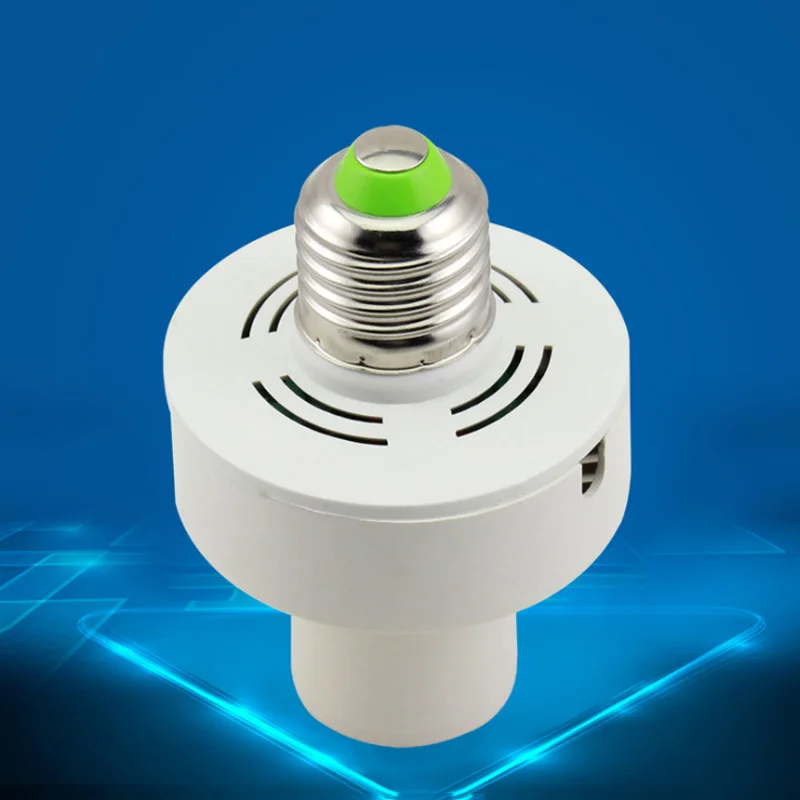 

Sound Control Lamp Head Lamp Holder E27 Screw Home LED Bulb Base Converter For Sound And Light Control Of Corridor Aisle